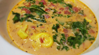 crock pot tortellini spinach soup recipe