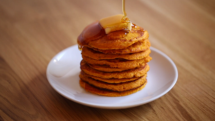 curried sweet potato pancakes recipe