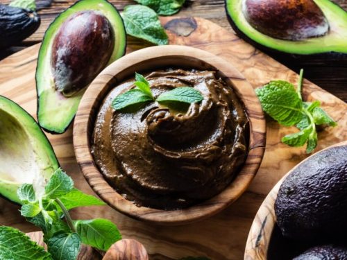dark chocolate avocado mousse recipe