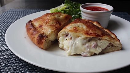 easy calzone pizzas recipe