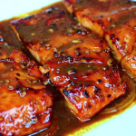 easy honey sesame salmon in foil recipe