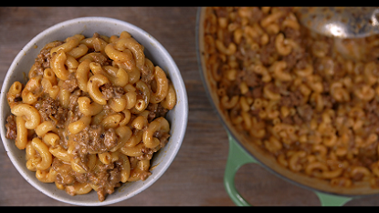 elevated hamburger helper recipe