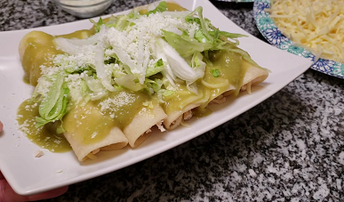 Enchiladas Verdes Con Pollo Recipe 