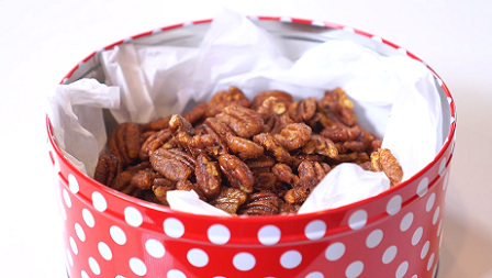 falafel spiced pecans recipe