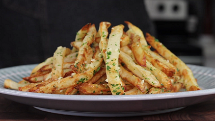 french fries with truffle oil recipe