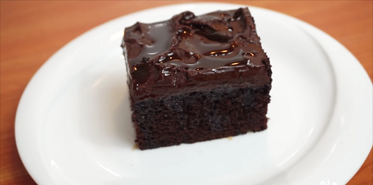 fudgy chocolate cake recipe