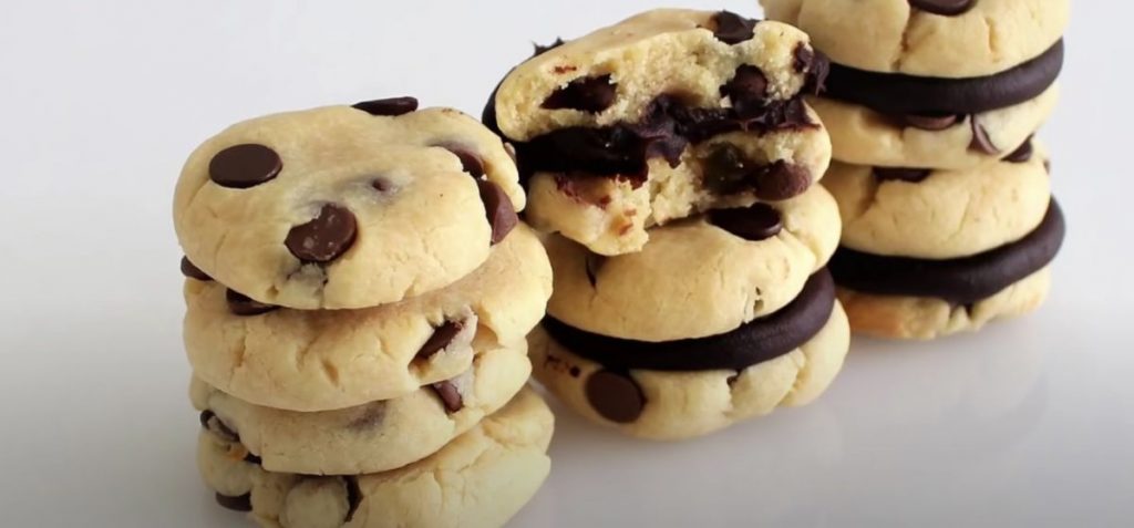 Ganache-Stuffed Chocolate-Chip Cookies Recipe