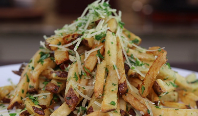 garlic parmesan fries recipe