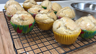 glazed doughnut muffins recipe