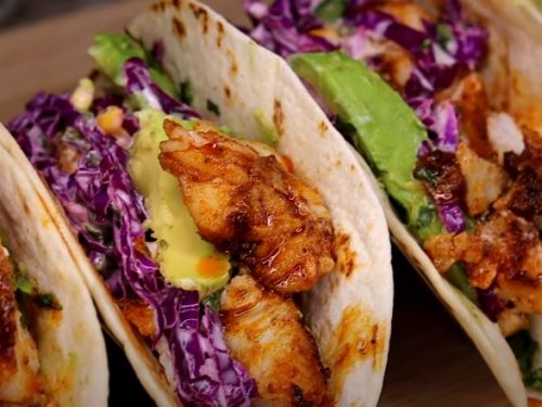 grilled fish tacos with strawberry salsa recipe