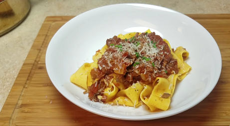 ground pot roast pasta recipe