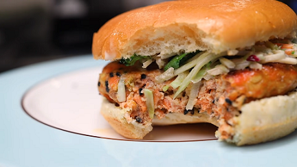 guiltless salmon burger recipe