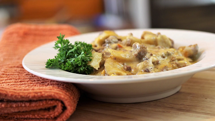 hamburger potato casserole recipe