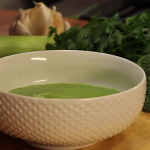 healthy green soup with lemon and cayenne recipe