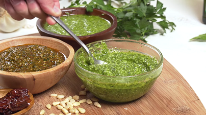 homemade faux pesto recipe