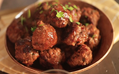 honey and bourbon holiday meatballs recipe