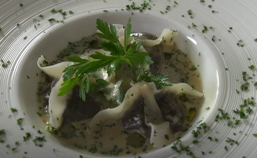 mushroom and mascarpone ravioli recipe