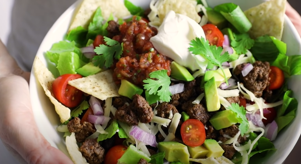 low-fat taco salad recipe