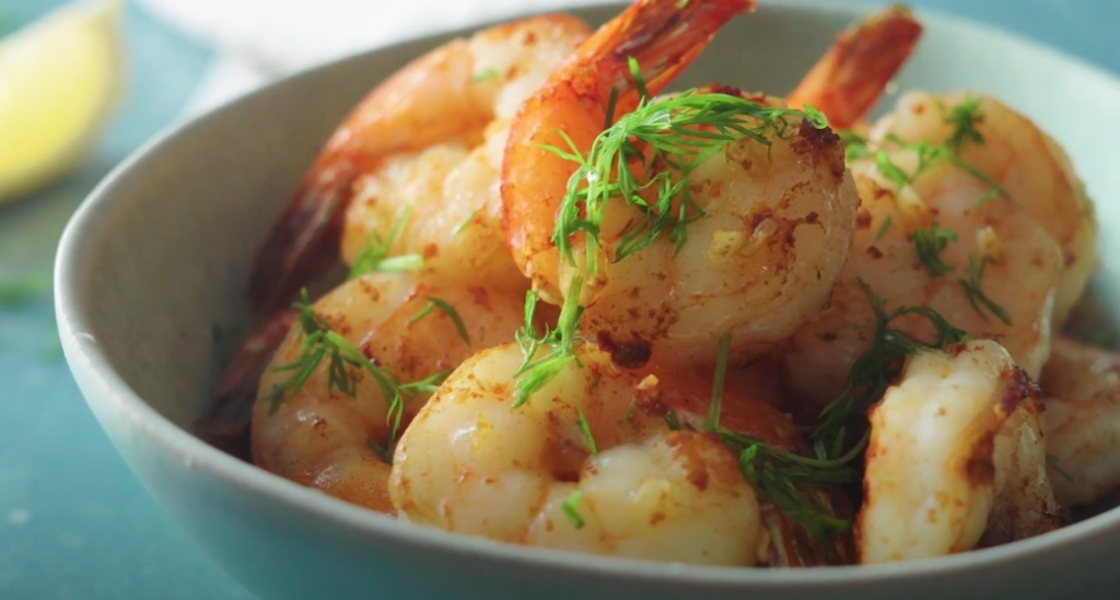 roasted lemon-garlic shrimp recipe