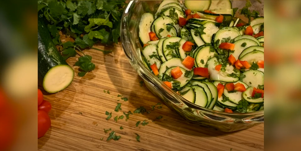 zucchini salad recipe