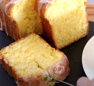 Buttermilk Pound Cake with Custard Sauce Recipe | MyRecipes