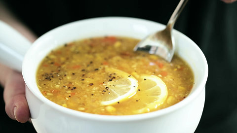 lentil lemon soup recipe