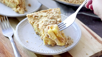 no-bake whipped apple pie recipe