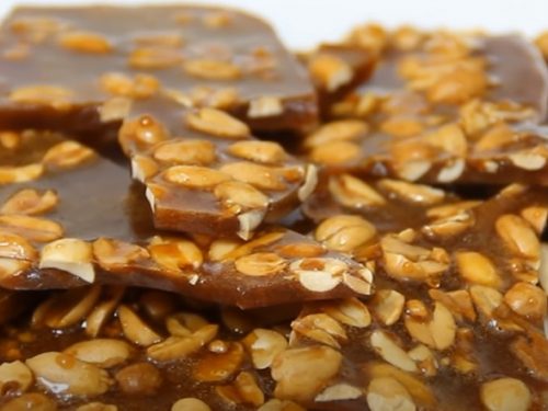 nut brittle block recipe