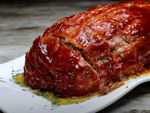 onion and pepper-stuffed meatloaf recipe