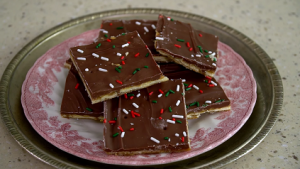 pecan christmas crack ritz cracker toffee recipe