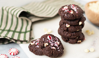 peppermint bark chocolate cookies recipe