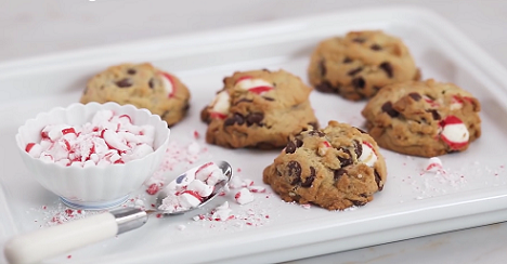 peppermint chocolate chip cookies recipe