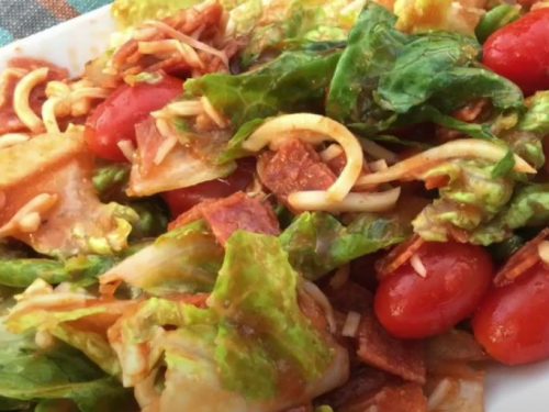 Pizza Salad Recipe