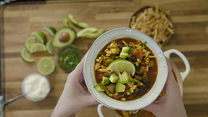 quick and easy tortilla soup recipe