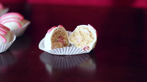 raspberry cheesecake truffles recipe