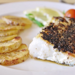 roasted cod and potatoes with thyme recipe