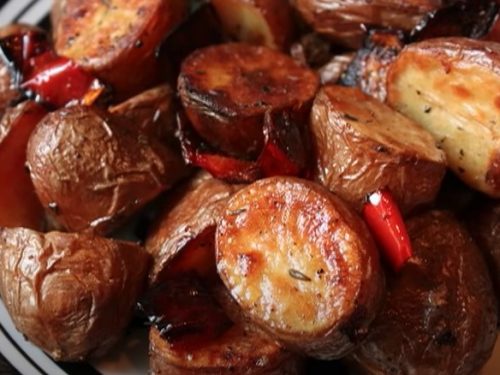 Roasted Red Potatoes, Onions, and Peppers Recipe
