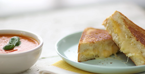 roasted tomato soup and grilled cheese recipe