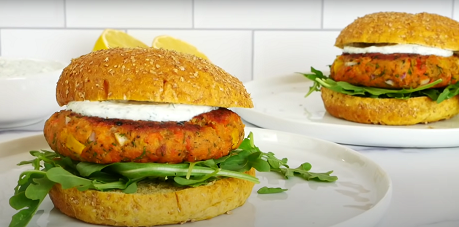 salmon burgers recipe