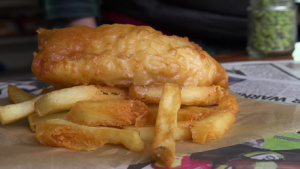 Sheet Pan Fish and Chips Recipe