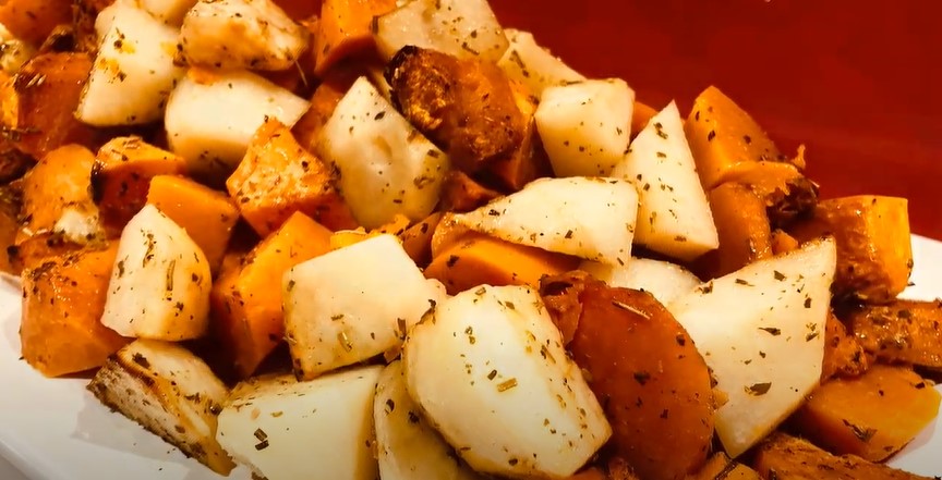 Simple Roasted Potato Trio Recipe