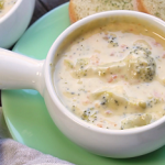 slow cooker broccoli cheese soup recipe