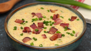 slow cooker ham and potato soup recipe