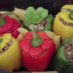 slow cooker stuffed peppers recipe