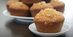 Sour Cream Maple-Walnut Muffins Recipe