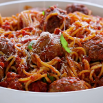 spaghetti and meatballs paleo style recipe