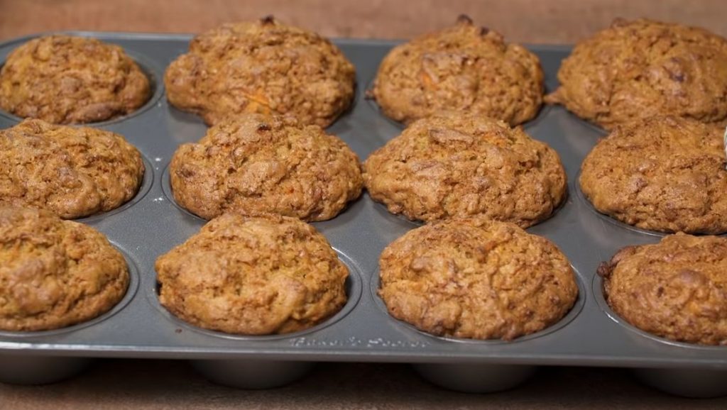 Spiced Carrot Muffins Recipe