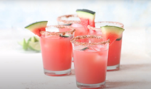 spicy jalapeno watermelon margaritas recipe