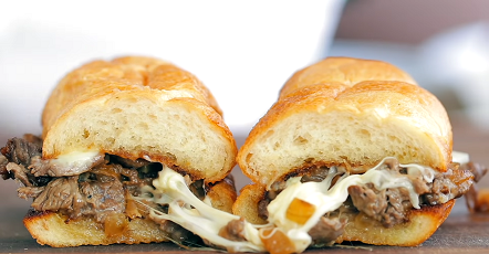 steak sandwich with mushrooms recipe