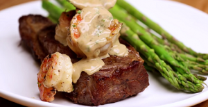 Steak & Creamy Garlic Shrimp Recipe | Recipes.net